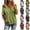#0245-Black, variant on Women's 2026 Spring Summer Polk Dot V Neck Short Sleeve Pullover Blouse Off Shoulder T-Shirts