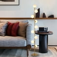 thumbnail image 2 of Homary Modern LED Gold 9-Light Tree Floor Lamp White Glass Globe, 2 of 10