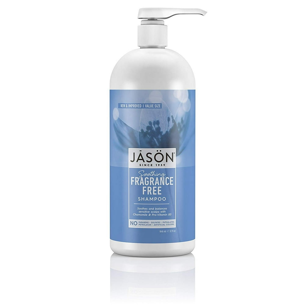 Jason Fragrance Free Shampoo, 32 Fluid Ounce