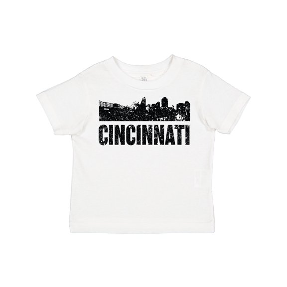 Inktastic Cincinnati Skyline Grunge Boys or Girls Toddler T-Shirt