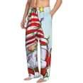 thumbnail image 6 of Pofeuu Funny Christmas Gnome Print Men's Pajama Pants, Soft Lounge Pajama Pants with big pockets for Men Plaid Pj Bottoms-Medium, 6 of 6