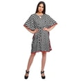 thumbnail image 3 of Moomaya Robe Courte de Caftan de Plage, Robe de Couverture Imprimée, Kaftan pour Femmes, Tenue de Plage, Couverture, 3 of 4