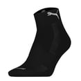 thumbnail image 3 of Puma Unisex 3-Pack Cushioned Quarter Socks, Logo, Solid Colour Black 39-42 (6-8 Uk), 3 of 3