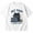 Black B, variant on Mens Custom Text Mountain Graphic White Crew Neck Short Sleeve T Shirt for Outdoor Summer Casual Wear