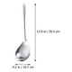 thumbnail image 5 of 1pc Filter Spoons Acero inoxidable Colador de colador Cucharas Durables Frying Spoons (Plata), 5 of 6