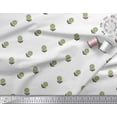 thumbnail image 2 of Soimoi Polyester Crepe Fabric Leaves & Floral Block Fabric Prints by Yard 52 Inch Wide, 2 of 3