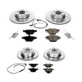thumbnail image 3 of PowerStop Front and Rear Z23 Evolution Sport Carbon-Fiber Ceramic Brake Pad and Drilled & Slotted Rotor Kit Fits: BMW Select Models K5440, 3 of 10