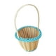 thumbnail image 5 of Cestas de flores Cesta de regalo vacía Cestas multiusos de frutas de granja Cestas de picnic Azul claro, 5 of 9