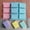 Blue, variant on 6 Cavity Square Plain Soaps Mold Rectangle DIY Handmade Soap Form Tray Mould