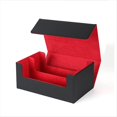 thumbnail image 1 of Caja de Almacenamiento de Tarjetas para Cartas Coleccionables, Estuche para Barajas de Cartas, Tarjetero con MagnéTico para Tarjetas de Juego MagnéTicas Rojo+Negro, 1 of 5
