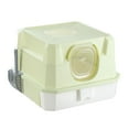 thumbnail image 3 of Caja de arena para gatos totalmente cubierta, antisalpicaduras, con pala y arenero para gatos. verde, 3 of 9