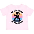 thumbnail image 3 of Inktastic Girls Karate Black Belt in Training Girls Toddler T-Shirt, 3 of 5