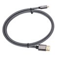 thumbnail image 2 of Conversión de micro cable HDMI a HDMI Vídeo HD Red trenzada Accesorios de conexión de computadora 1 metro, 2 of 14