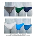 thumbnail image 1 of Bikini HPC Polo para Hombre, Multicolor 1 Paquete con 7 Piezas Talla M, 1 of 4
