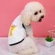 thumbnail image 3 of Ropa para perros,Ropa para perros Ropa de verano Chaleco fino Ropa Chaleco para mascotas Claridad notable, 3 of 7