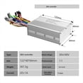 thumbnail image 2 of S-100 Electric Bike LCD Display Dashboard SM5+2PIN+20A 36V/48V Sine Wave Controller for Mountain Bike Modification Kit,1 * LCD Display(SM5+2PIN) 1 * Controller,Black Meter, 2 of 8
