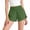 Army Green, variant on Girls Lightweight Athletic Shorts- Elastic Waist Quick Dry Stretch Kids Workout Soccer Shorts Black Size 8