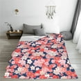 thumbnail image 5 of Sikiie Japanese Cherry Blossoms Ultra-Soft Micro flannel Blanket Luxury All Seasons Warm Blanket for Bedding Sofa and Travel (4 sizes)-50"x40", 5 of 7