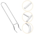 thumbnail image 2 of Elevador de parrilla de barbacoa de acero inoxidable, antiescaldaduras, pinza para parrillas de carbón y gas, accesorios para barbacoa, 2 of 8