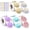 Glitter Color, variant on 2500 Pcs 2 Inch Circle Thermal Sticker Labels Self Adhesive Round Direct Thermal Labels Multipurpose Printer Stickers for DIY Logo Design, Qr Code, Name Tag