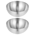 thumbnail image 5 of 2 ensaladeras de acero inoxidable, cuencos de cocina coreanos para ramen, cuencos de metal multiusos, ensaladera grande de acero inoxidable, cuenco aislado para servir, 20 cm, 5 of 5