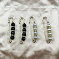 thumbnail image 6 of 4 Pieces Women Pearl Brooch DIY Crafts Waistband Decor Adjust Clip Clasps Tightening Waist Pins for Shirt Shawl Dress D, 6 of 7