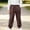 Coffee, variant on BFHHYA Boys Girls Jogger Sweatpants Kids Loose Fit Elastic Waist Trousers with Pockets Soft Cotton Basic Casual Bottoms for Daily School