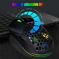 thumbnail image 5 of Gaming Keyboard & Mouse Combo,Wired Mechanical Gaming Keyboard Mouse Sets for Windows PC Gamers Desktop Computer Laptop,61 Keys RGB Backlit, 5 of 9