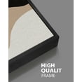 thumbnail image 3 of SHENIFY Black Abstract Wall Art Decor Minimalist Geometry Prints Shapes Illustrations Modern Art Decorative Ready to Hang 11x14in3pcs Black Framed, 3 of 5