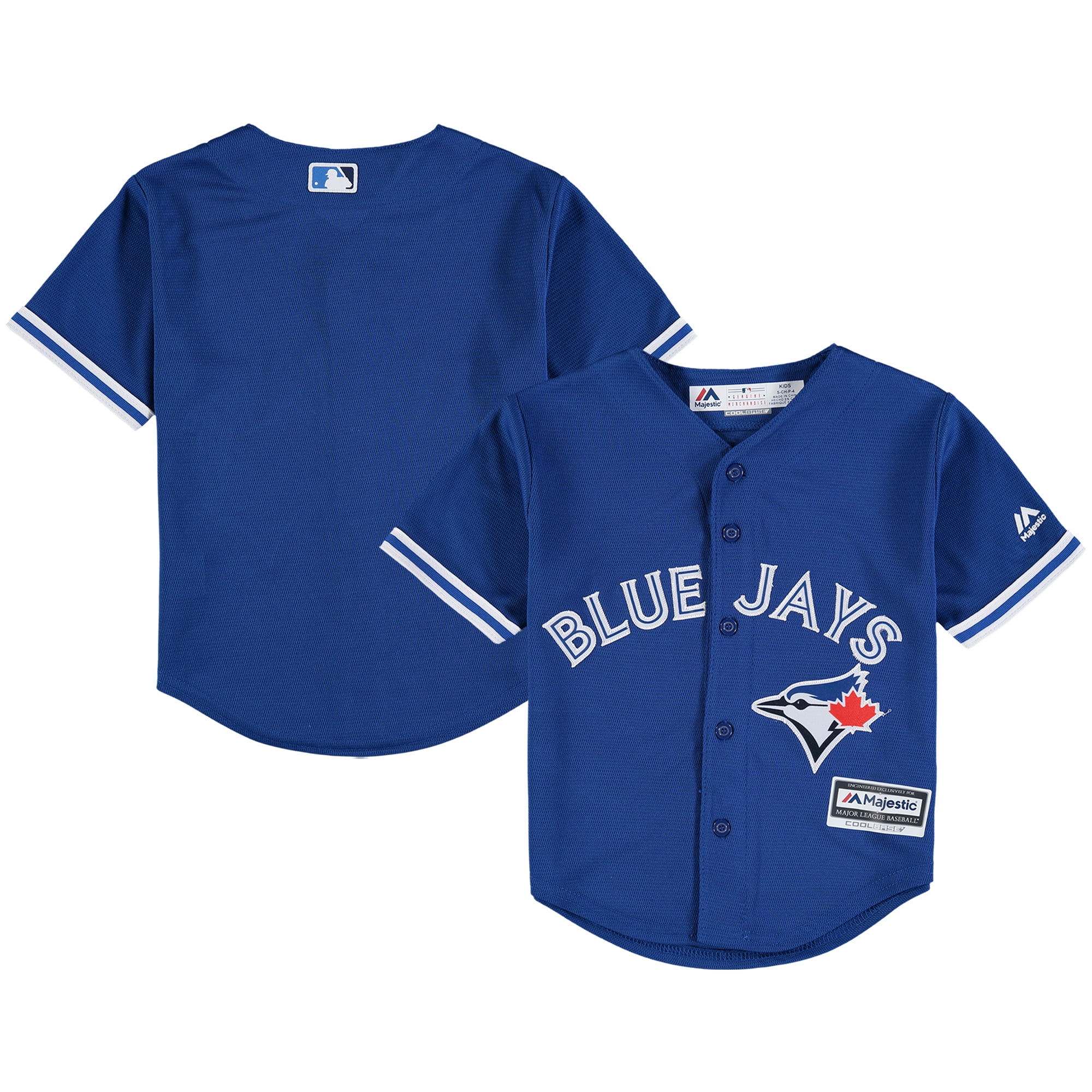 Toronto Blue Jays Majestic Preschool Alternate Official Cool Base Team Jersey Royal by Outerstuff