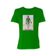 thumbnail image 2 of Playera Blusa Loteria La Dama Fiestas Patrias Mexico Septiembre Independencia Color Verde Talla Mediana Marca Emil SaEs, 2 of 4