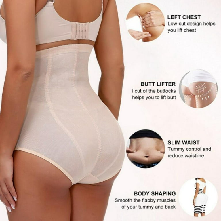 Plus Size Tummy Control Panties Women Body Shaper High Waist