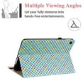 thumbnail image 3 of Allytech Case for Galaxy SM-T220/SM-T225/T227 Cover with Pencil Holder, Galaxy Tab A7 Lite 8.7" inch 2021 Cover, PU Leather Shockproof Card Slots Wallet Case for Samsung Tab A7 Lite 8.7" 2021, Rainbow, 3 of 5