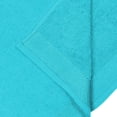 thumbnail image 2 of Kaufman - Velour Beach and Pool Towel 100% Cotton 30in X 60in (Turquoise), 2 of 2