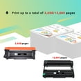 thumbnail image 5 of A Aztech TN450 Toner Cartridge & DR420 Drum Unit Compatible for Brother HL-2270DW HL-2240 HL-2275DW MFC-7240 MFC-7460N DCP-7065DN DCP-7060D (4x TN 450 Toner Cartridge Black, 1x DR420 Drum), 5 of 11