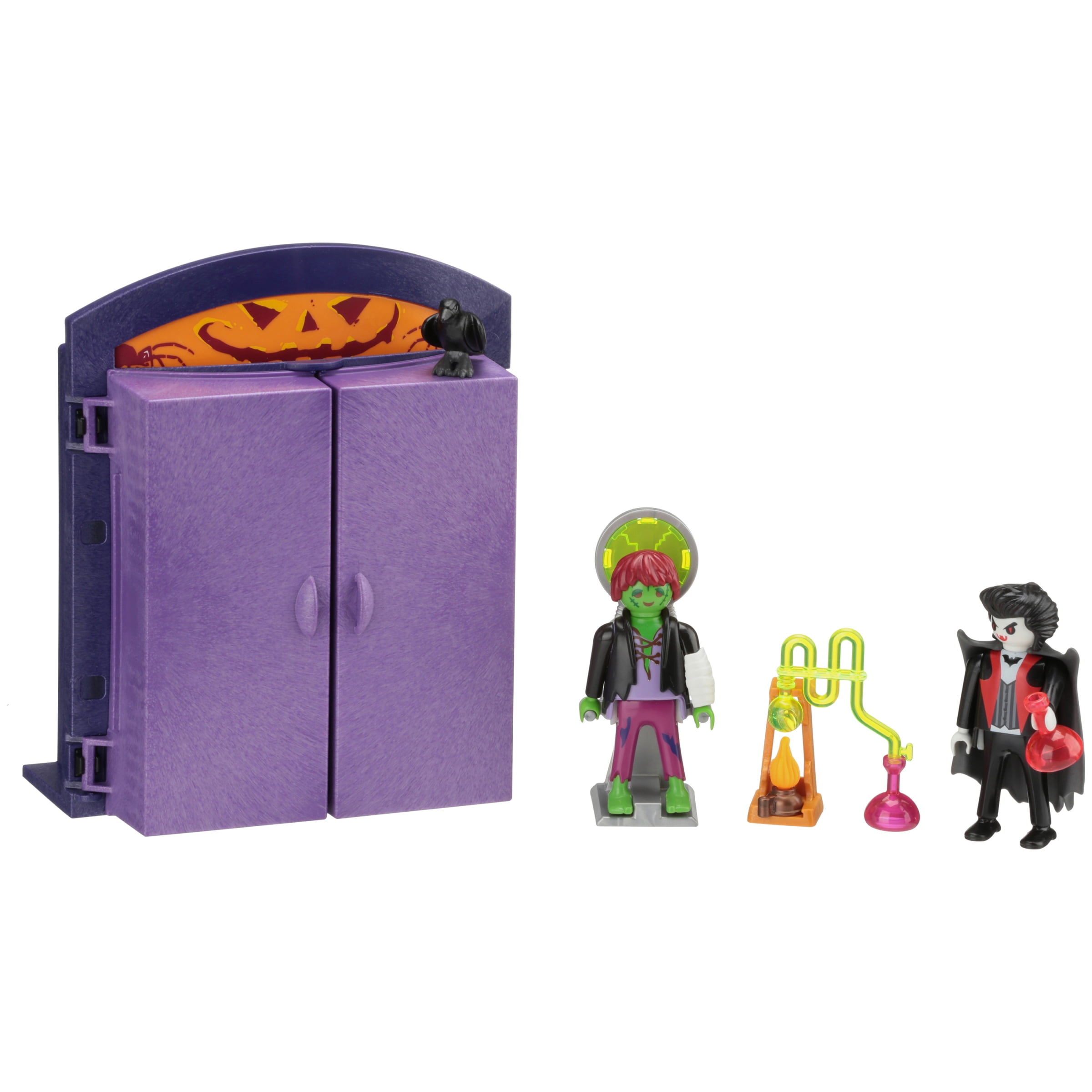 playmobil haunted house play box