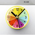 thumbnail image 5 of Pegatinas para refrigerador con forma de limón y frutas pastorales, reloj creativo de moda con mensaje de limón para refrigerador, reloj adhesivo con succión magnética para colgar, 5 of 5