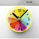 thumbnail image 2 of Pegatinas para refrigerador con forma de limón y frutas pastorales, reloj creativo de moda con mensaje de limón para refrigerador, reloj adhesivo con succión magnética para colgar, 2 of 6