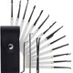 thumbnail image 1 of 15Pcs Unlock Tool Juego de desbloqueo de herramientas de selección de 15 piezas Práctica de extracción de llaves, 1 of 5
