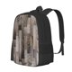 thumbnail image 1 of Easygdp Wooden Texture Mochila de Gran Capacidad Minimalista Ideal para Escuela, Viajes y Uso Diario, 1 of 6
