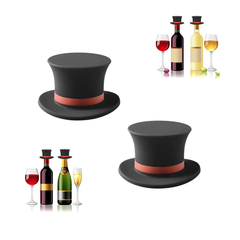 Funny and Reusable Silicone Bottle Stoppers for Wine Bottles Wine