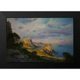 thumbnail image 2 of Sviridov, Sergei 14x11 Black Modern Framed Museum Art Print Titled - Rocky Coast XI, 2 of 5