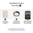 thumbnail image 3 of Ring OURA Ring 4 Stealth talla 4 con kit de tallas incluido, 3 of 9
