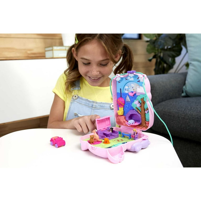 ユリ・ゲ郎 ポルターガイス子 ミニ Polly Pocket 2-in-1 Koala Purse Travel Toy with 2 Micro Dolls, 1