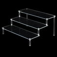 thumbnail image 3 of Detachable Acrylic Action Figure Display Riser Stand Perfume Cupcake Desserts Holder Stand Shelf Doll Storage Rack for Decoration, 3 of 8