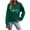 (Type73)Green, variant on Sweatshirts for Women Crewneck Long Sleeve Loose Fit Tops Printed Fashion Tops
