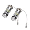 thumbnail image 1 of 2Pcs H3 6000K 100W Led 20-Smd High Power Fog Driving Drl Light Bulbs  Fog Lamp And Fog Lamp Assembly, 1 of 7