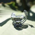 thumbnail image 1 of Estatua decorativa de cochecito de cristal, cochecito de bebé de cristal, 1 of 7