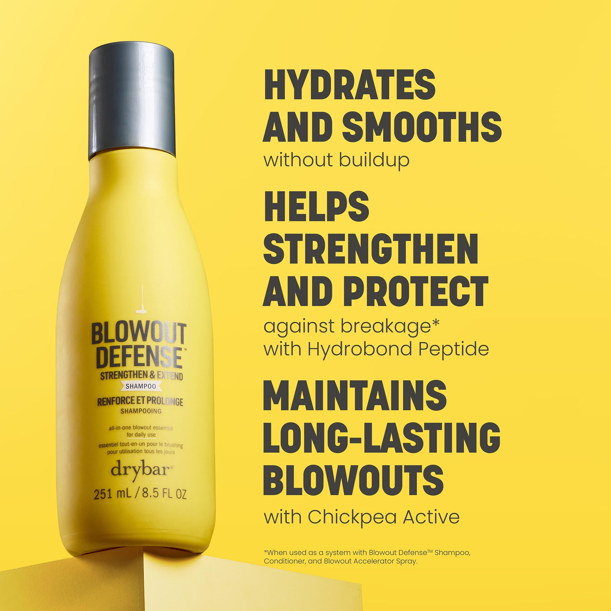 Drybar Blowout Defense Strengthen & Extend Hair Shampoo, 8.5 fl oz