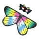 thumbnail image 5 of 1 set Halloween mariposa capa niños seda bufanda cosplay mascarilla foto prop, 5 of 5